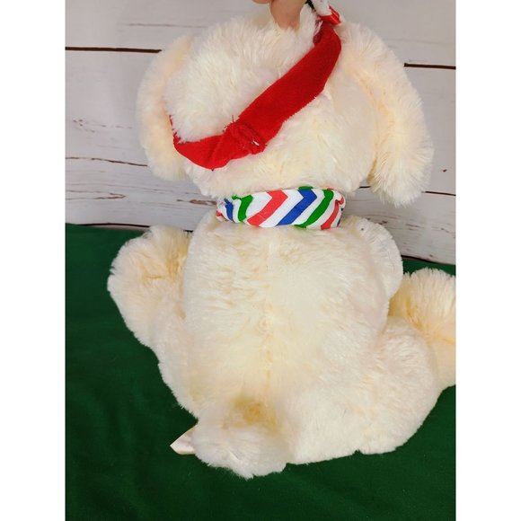 Dan‎ Dee Winter Hat & Scarf Puppy Dog 13" SOFT Plush Stuffed Animal Toy - Picture 3 of 7